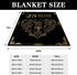 Golden Wedding Anniversary Blanket A Perfect Gift for Your Parents